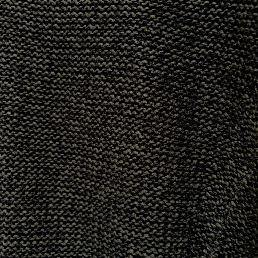 Lord & Taylor Design Lab Elbow Patch Sweater Academia Olive Green Marled Yarn L - Picture 4 of 9